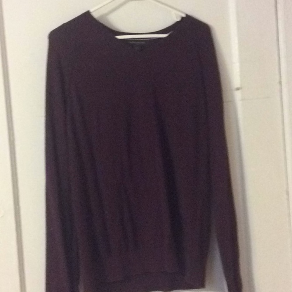 Banana republic burgundy sweater